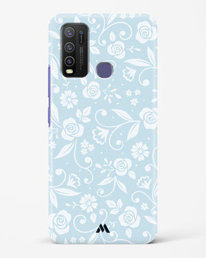 Floral Blue Zephyrs Hard Case Phone Cover-(Vivo)