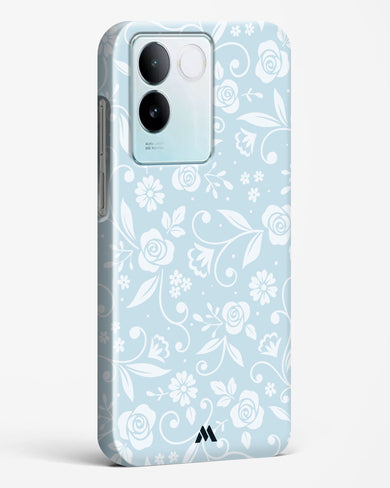 Floral Blue Zephyrs Hard Case Phone Cover (Vivo)
