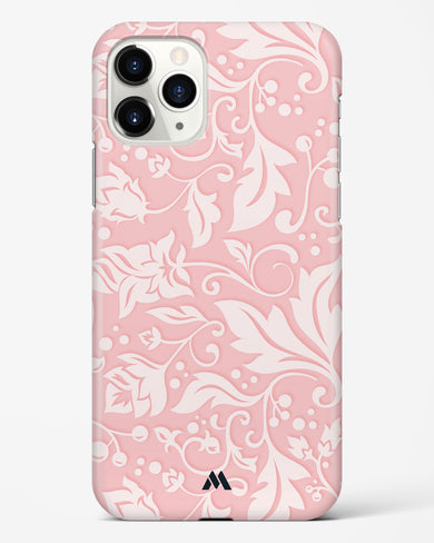 Floral Pink Zephyrs Hard Case Phone Cover-(Apple)
