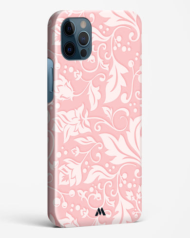 Floral Pink Zephyrs Hard Case Phone Cover-(Apple)