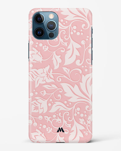 Floral Pink Zephyrs Hard Case Phone Cover-(Apple)