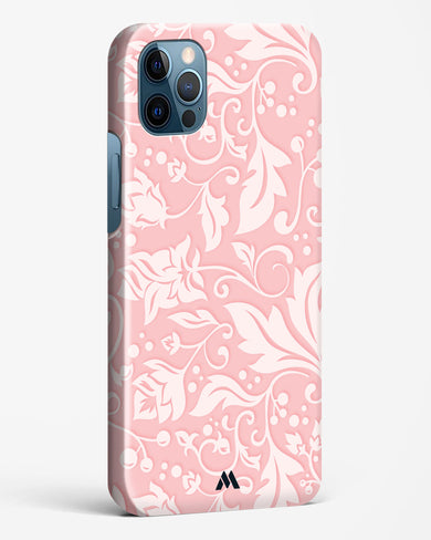 Floral Pink Zephyrs Hard Case Phone Cover-(Apple)