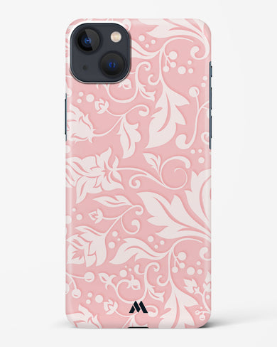 Floral Pink Zephyrs Hard Case Phone Cover-(Apple)