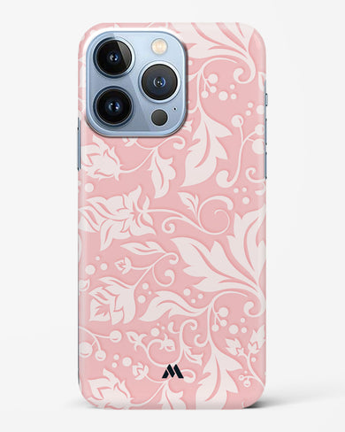 Floral Pink Zephyrs Hard Case Phone Cover-(Apple)