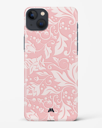 Floral Pink Zephyrs Hard Case Phone Cover-(Apple)