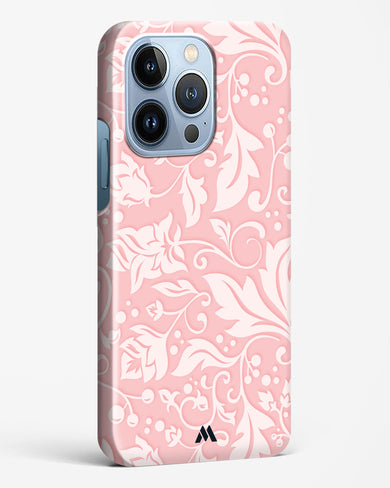 Floral Pink Zephyrs Hard Case Phone Cover-(Apple)