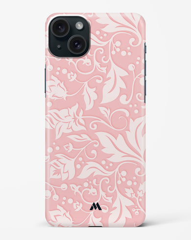 Floral Pink Zephyrs Hard Case Phone Cover-(Apple)