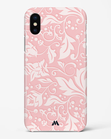 Floral Pink Zephyrs Hard Case Phone Cover-(Apple)