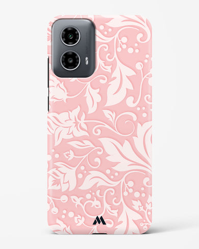 Floral Pink Zephyrs Hard Case Phone Cover (Motorola)