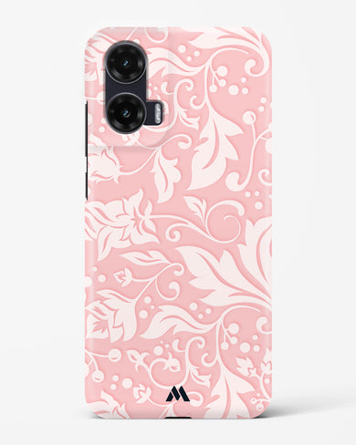 Floral Pink Zephyrs Hard Case Phone Cover (Motorola)
