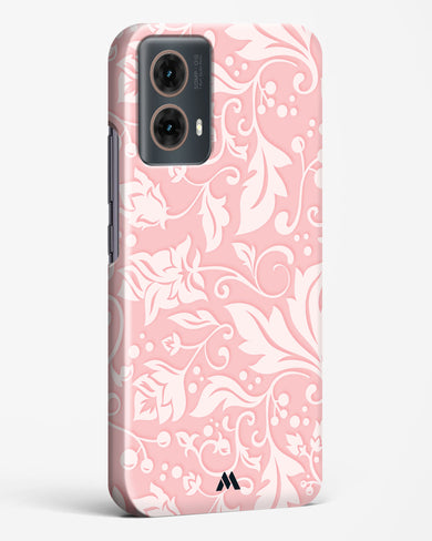Floral Pink Zephyrs Hard Case Phone Cover (Motorola)