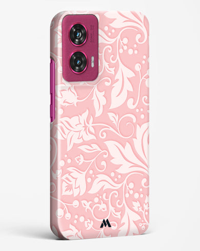 Floral Pink Zephyrs Hard Case Phone Cover (Motorola)