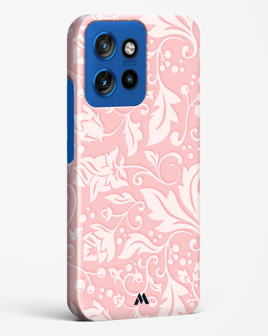 Floral Pink Zephyrs Hard Case Phone Cover (Motorola)