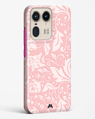 Floral Pink Zephyrs Hard Case Phone Cover (Motorola)