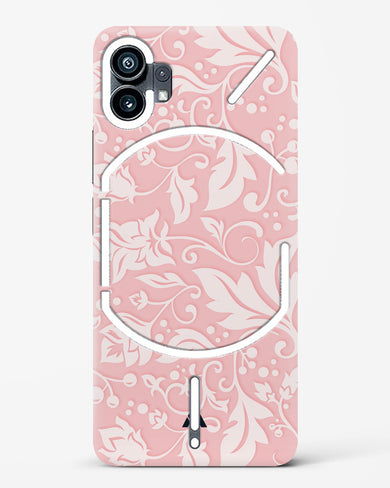 Floral Pink Zephyrs Hard Case Phone Cover-(Nothing)