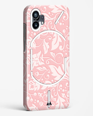 Floral Pink Zephyrs Hard Case Phone Cover-(Nothing)