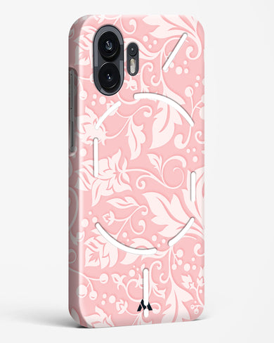 Floral Pink Zephyrs Hard Case Phone Cover (Nothing)