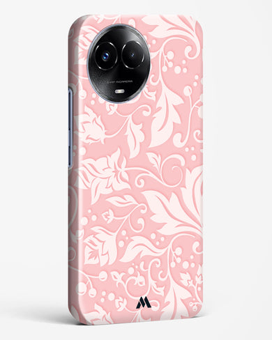 Floral Pink Zephyrs Hard Case Phone Cover-(Realme)