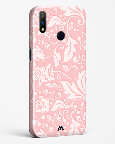 Floral Pink Zephyrs Hard Case Phone Cover-(Realme)