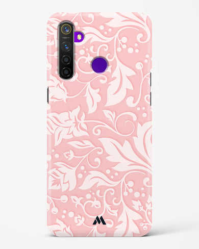 Floral Pink Zephyrs Hard Case Phone Cover-(Realme)