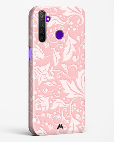 Floral Pink Zephyrs Hard Case Phone Cover-(Realme)