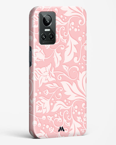 Floral Pink Zephyrs Hard Case Phone Cover-(Realme)