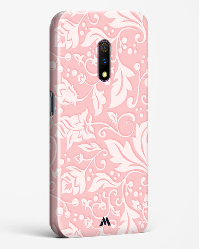 Floral Pink Zephyrs Hard Case Phone Cover-(Realme)