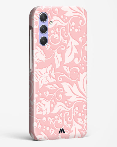 Floral Pink Zephyrs Hard Case Phone Cover-(Samsung)