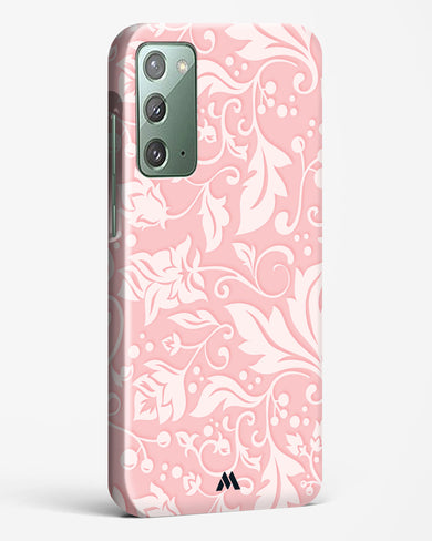 Floral Pink Zephyrs Hard Case Phone Cover-(Samsung)