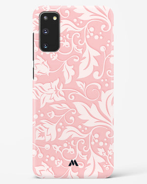 Floral Pink Zephyrs Hard Case Phone Cover-(Samsung)