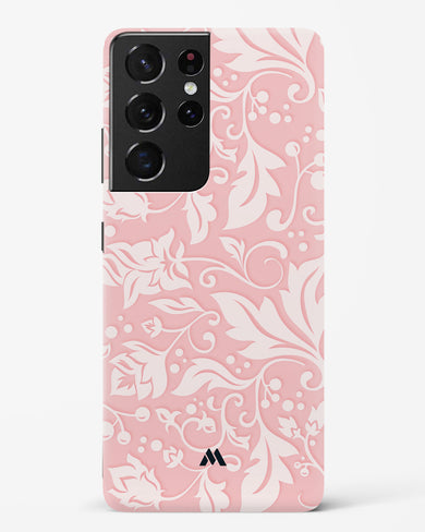 Floral Pink Zephyrs Hard Case Phone Cover-(Samsung)