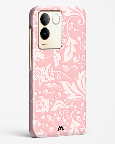 Floral Pink Zephyrs Hard Case Phone Cover-(Vivo)