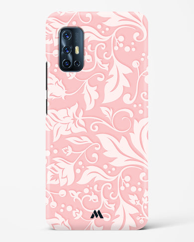 Floral Pink Zephyrs Hard Case Phone Cover-(Vivo)