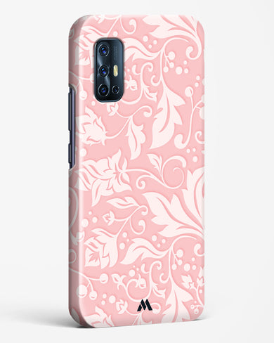 Floral Pink Zephyrs Hard Case Phone Cover-(Vivo)