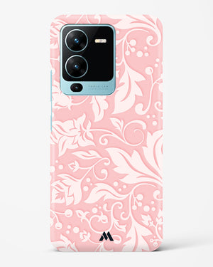 Floral Pink Zephyrs Hard Case Phone Cover-(Vivo)