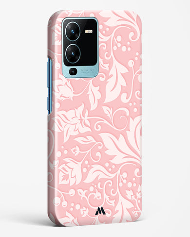 Floral Pink Zephyrs Hard Case Phone Cover-(Vivo)