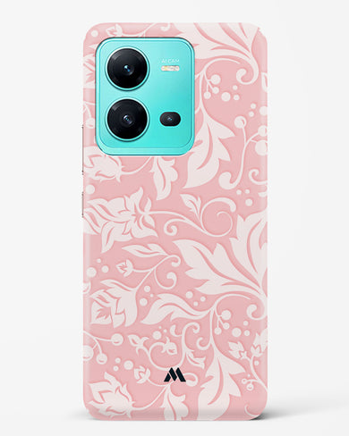 Floral Pink Zephyrs Hard Case Phone Cover-(Vivo)