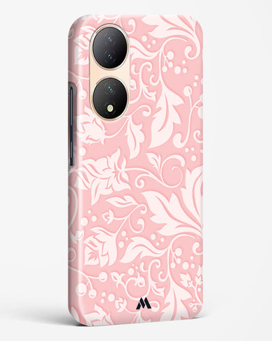 Floral Pink Zephyrs Hard Case Phone Cover-(Vivo)