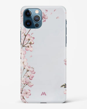 Pastel Flowers on Marble Hard Case Phone Cover (Apple)