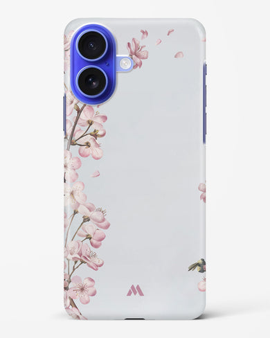 Pastel Flowers on Marble Hard Case Phone Cover (Apple)