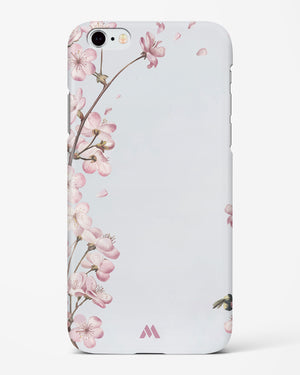 Pastel Flowers on Marble Hard Case iPhone 6 Plus