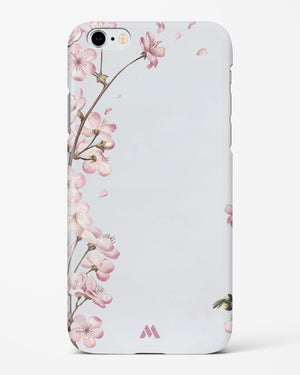 Pastel Flowers on Marble Hard Case iPhone 6s