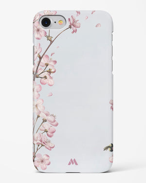 Pastel Flowers on Marble Hard Case Phone Cover (Apple)