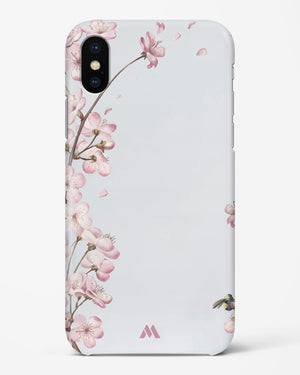 Pastel Flowers on Marble Hard Case Phone Cover (Apple)