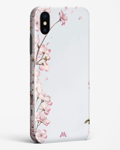 Pastel Flowers on Marble Hard Case Phone Cover (Apple)
