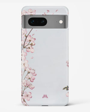 Pastel Flowers on Marble Hard Case Phone Cover (Google)