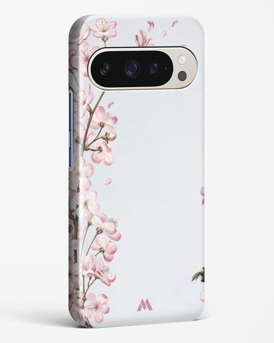 Pastel Flowers on Marble Hard Case Phone Cover (Google)