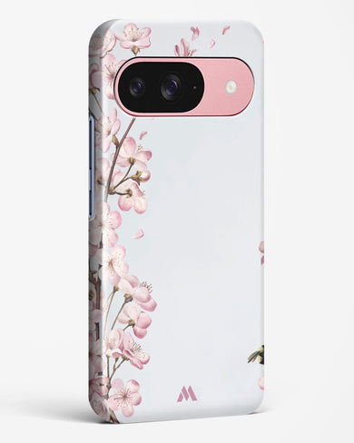 Pastel Flowers on Marble Hard Case Phone Cover (Google)