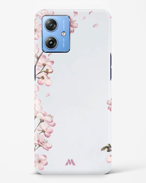 Pastel Flowers on Marble Hard Case Phone Cover (Motorola)