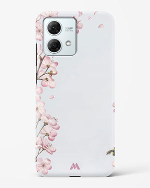 Pastel Flowers on Marble Hard Case Phone Cover (Motorola)